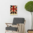 thumbnail image 2 of Anarchy Union Jack Stencil Rebel Graffiti Punk UK Artwork Framed Wall Art Print A4, 2 of 4