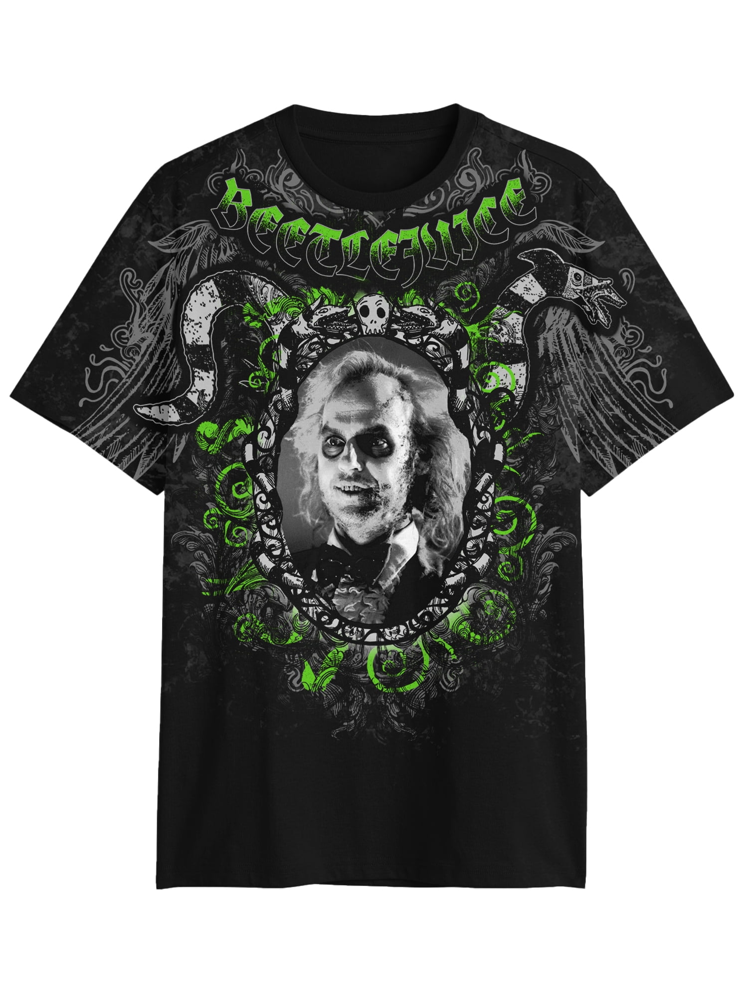 Beetlejuice, Mens Graphic Short Sleeve Tee, Sizes XS-3XL