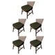 thumbnail image 1 of Inteprter Silla de tela de lino de estilo chino transpirable y respetuosa con el medio ambiente No. 21- Gris café Type2 NO2, 1 of 6