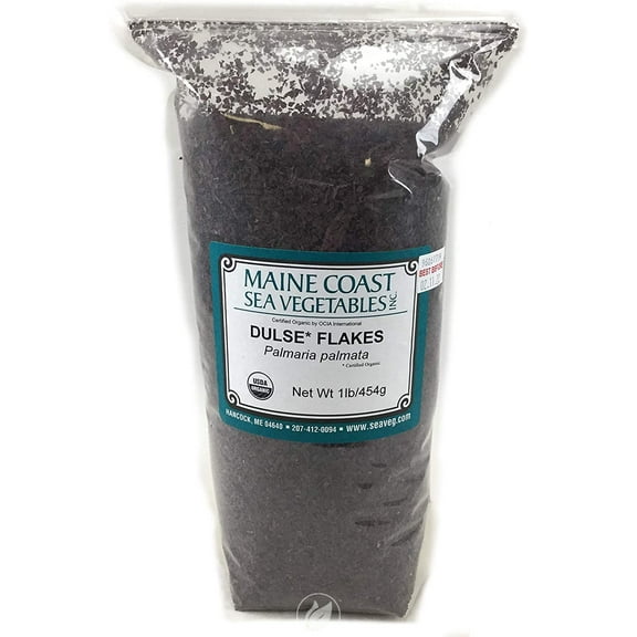 Maine Coast Sea Vegetables Dulse Flakes Lg 16 Oz