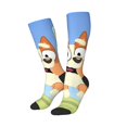 thumbnail image 2 of Saiise Bluey Funny Socks Men Women Boys Kids Adults Novelty Graphic Crew Tube Socks Crazy Design Casual Dress Socks for Sports,Running,Travel, 2 of 7