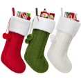 thumbnail image 3 of Bas Tricotés de Noël -Rouge, 3 of 4