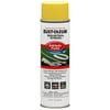 Rust-Oleum Industrial Choice Yellow Inverted Striping Paint 17 oz