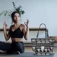 thumbnail image 3 of Bolsa de yoga WLLWOO, de lona, para mujer, 3 of 7