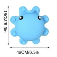 thumbnail image 2 of Silicone Bathtub Overflow Drain Cover - Octopus Design Deep Soak Stopper Adds 3-4 Inches Water Height, Universal Fit for Most Tubs, 2 of 4