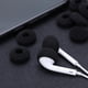 thumbnail image 5 of Kuymtek 10 Uds. De almohadillas de esponja para auriculares, reemplazo de funda para auriculares MP3 MP4 (negro) Kuymtek 3ey5hg6xp9cc0yz0D01, 5 of 9