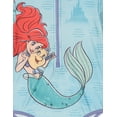 thumbnail image 5 of Disney Princess The Little Mermaid Ariel Half Zip One Piece Bathing Suit UPF 50+ Toddler to Big Kid, 5 of 5