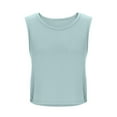 thumbnail image 4 of Landzoo One Women's Casual Sleeveless Yoga Tank Top Loose Fit Comfortable Summer Workout Vest For Daily Wear Outdoor Activities Soft Stylish Basic Camisoles & Tanks, 4 of 4