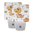 thumbnail image 7 of Cute Dinosaur and Butterfly Night Light 2 Pack LED Nightlight Plug into Wall Dusk to Dawn Sensor Soft White, 7 of 7