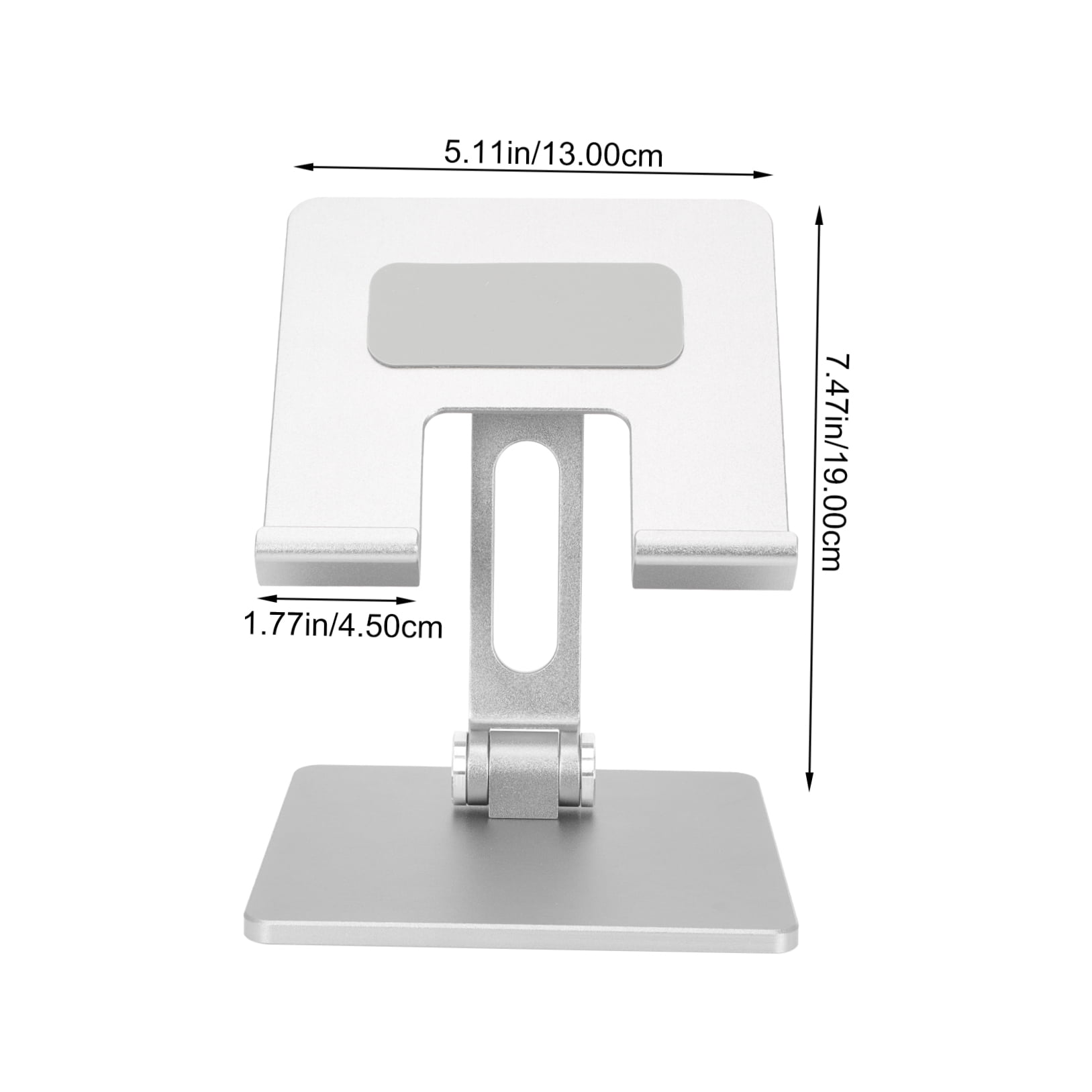 TABLZONE Adjustable Folding Laptop Stand with Angle Control for Home and Office Use, Portable 1-Pack
