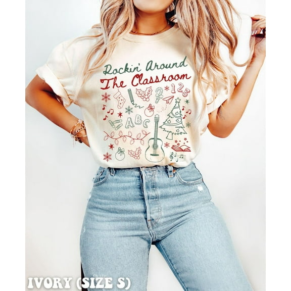 Teacher Christmas Shirt Christmas Teacher Shirt Funny Teacher Tee Holiday Teacher Shirt Elementary Teacher Shirt Group Shirts