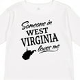 thumbnail image 4 of Inktastic Someone in West Virginia Loves Me Boys or Girls Long Sleeve Toddler T-Shirt, 4 of 5