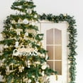 thumbnail image 5 of Christmas Decorations Champagne Gold Merry Christmas Wooden Sign Sticky Powder Large Christmas Decoration Door Hanging Christmas, 5 of 9