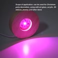 thumbnail image 3 of Base de Lumière LED, Support d'Affichage Rond en Bois, Base d'Affichage LED Colorée USB pour Art en Cristal (Lumière Colorée), 3 of 8