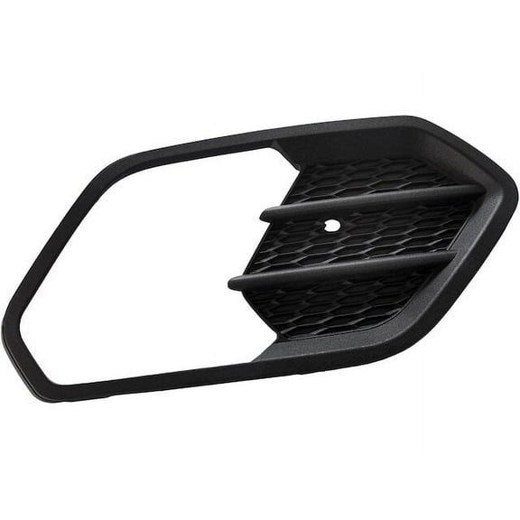 Right Passenger Side Bumper Grille - Textured Black - Compatible with 2017 - 2019 Ford Escape without Sport Appearance Package 2018