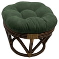 thumbnail image 2 of International Caravan Bali Rattan Papasan Cushion Stool-Sage, 2 of 3