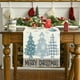 thumbnail image 4 of Camino de Mesa Navideño de 33 X 183 Cm | Decoración Navideña de Poliéster Multicolor | Diseño de Copos de Nieve y Árboles Invernales | Decoración Duradera y Lavable para Fiestas En La Cocina, 4 of 6
