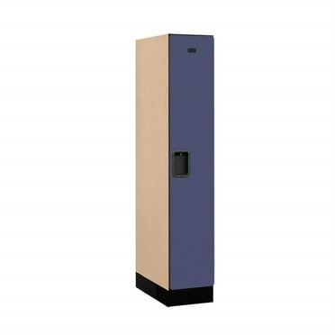 SalsburyIndustries  Designer Wood Locker - Blue - 5ft. x 21in.