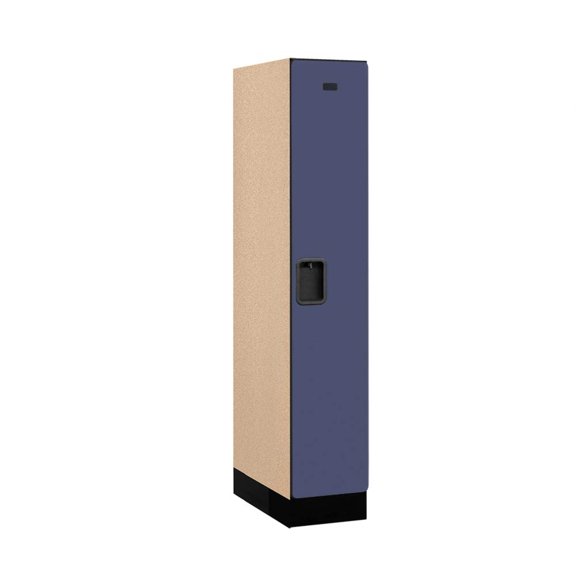 SalsburyIndustries  Designer Wood Locker - Blue - 5ft. x 21in.