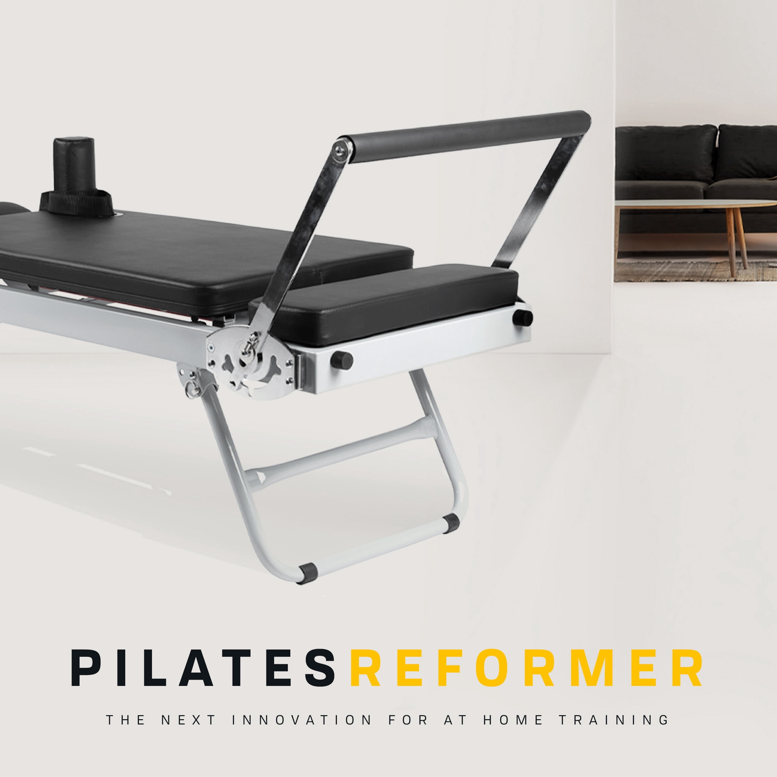 PRCTZ Folding Pilates Reformer Machine for Home Gym – Full Body Workout & Core Strength Trainer