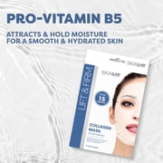 Beauty Solutions Skinlab Lift and Firm Face Mask with Collagen, 5 Count