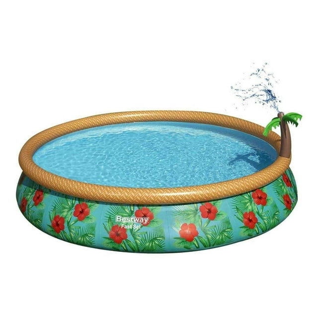 Alberca Inflable Bestway Rociador Redonda 457 cm
