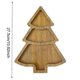 thumbnail image 5 of Wooden Serving Tray Christmas Tree Tray Plate for Home (Pointy Tree Divided), 5 of 5
