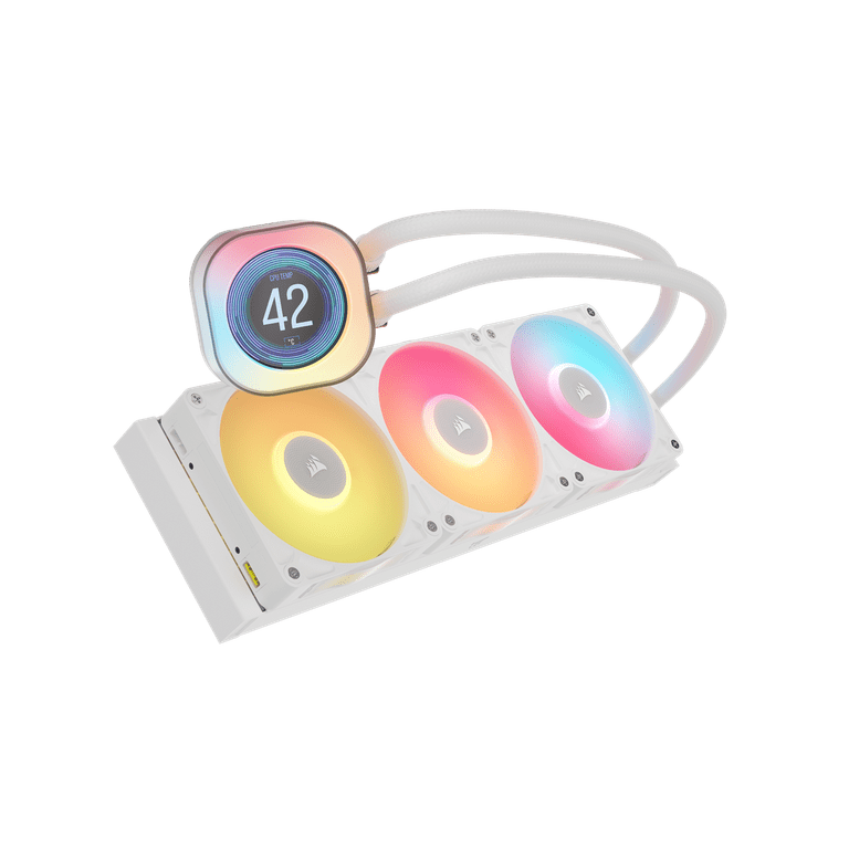 PC用ファン・クーラー CORSAIR iCUE LINK TITAN RX RGB AIO White iCUE LINK TITAN 360 RX RGB AIO Liquid CPU Cooler - White