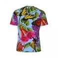 thumbnail image 6 of T Shirt For Men Bees Balm T-Shirt Couple Butterfly Bird Flower Print Aesthetic Sportswear Quick Dry, 6 of 7