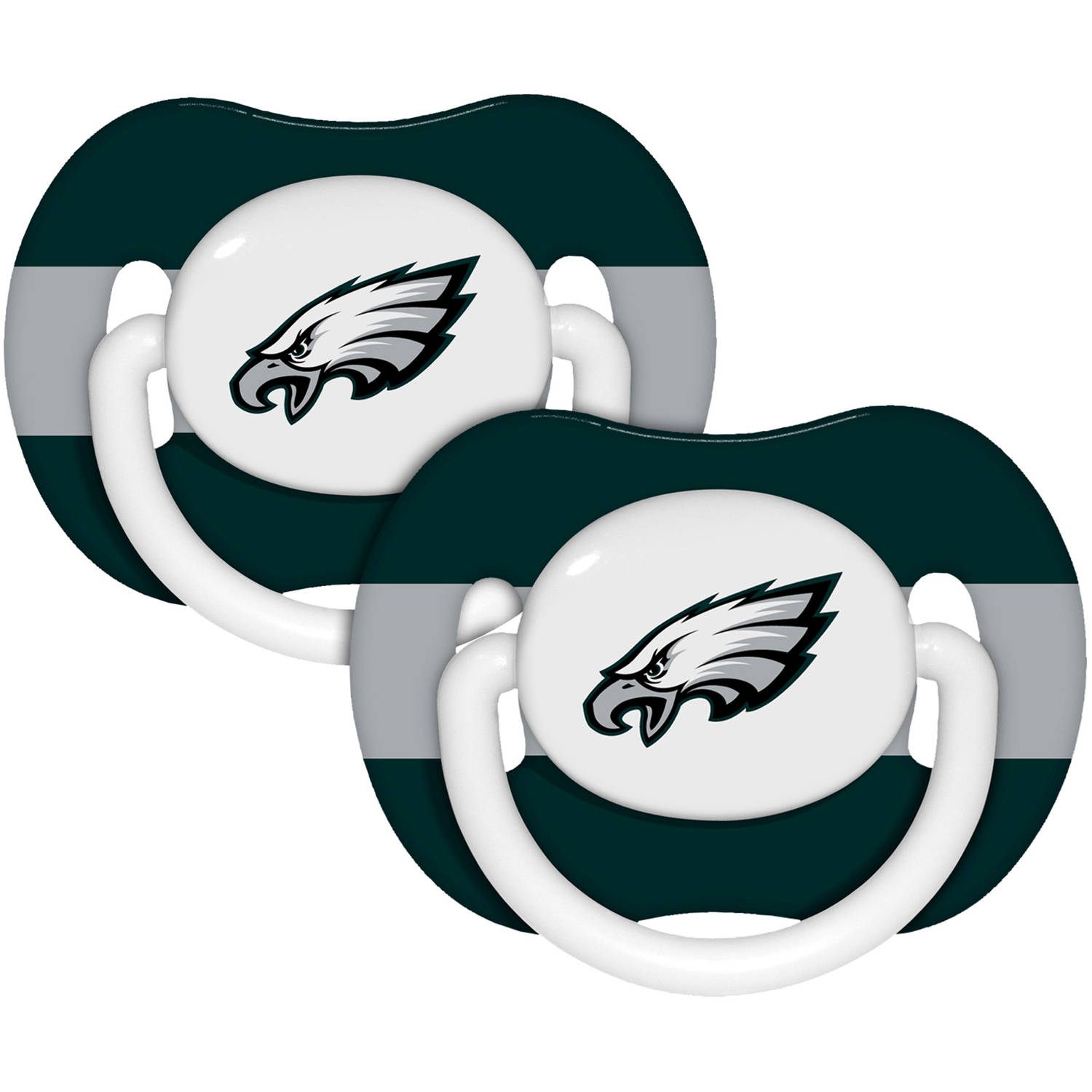NFL Baby Pacifiers, 2pk, Philadelphia Eagles