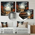 thumbnail image 4 of Designart "Sci-Fi Odyssey City Futuristic Metropolis III" Fantasy Metal Art Living Room, 4 of 5