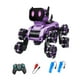 thumbnail image 3 of Robot de juguete RC inteligente para perros, robot de acrobacias RC con música y ojos LED Doble poder, 3 of 9