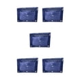 thumbnail image 3 of Baohd Convenient Pouch For Storing And Sorting Office Supplies Durable Zippered Pouch Navy Blue 5Set, 3 of 6