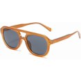 thumbnail image 1 of Lunettes de Soleil Mode Rétro pour Hommes et Femmes (Couleur : A, Taille : Medium), 1 of 4