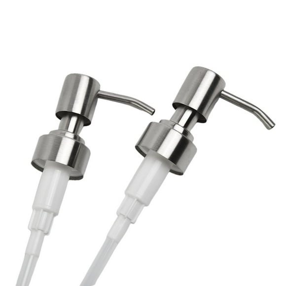 Brand New High Quality Pump Head Stainless Steel Soap Soap Pump Spare Parts Replacement 1/2 Pcs Bathroom Brushed