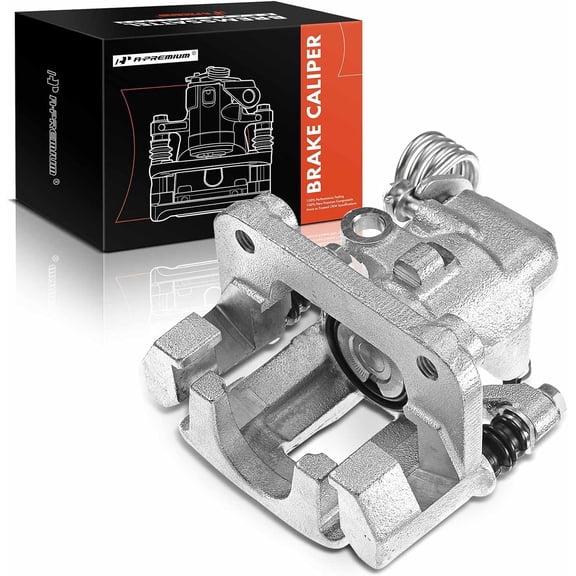 A-Premium Disc Brake Caliper Assembly with Bracket Compatible with Ford Mustang 1999-2004 Rear Left Driver Side