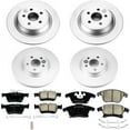 thumbnail image 2 of PowerStop Front and Rear Geomet Coated Brake Rotor and Pad Kit Fits: LINCOLN Select Models CRK7912, 2 of 5