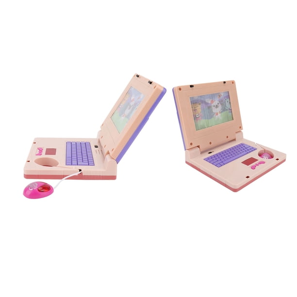 Computadora Portátil De Aprendizaje Para Niños, Computadora De Aprendizaje De Dibujos Animados De Simulación Electrónica De Música Para Aprendizaje Temprano Para Niños Y ANGGREK Otros