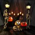 thumbnail image 5 of Halloween Lamp Halloween Street Lights Simulation Halloween Lantern Skull Table Lamp Retro Decor Night Light Funny Night Light Crow Lamp Halloween Floor Lamp, 5 of 7