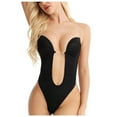 thumbnail image 2 of Shapers Shapewear for Women Plus Size Backless Built In Bra Body Shaper Seamless With Open Crotch L, 2 of 8