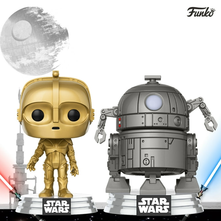 Funko POP! Star Wars C-3PO and R2-D2 Concept Series 2 Pack