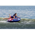 thumbnail image 3 of Sportsstuff Stars & Stripes Heavy Duty Nylon Covered 1-2 Rider Towable Tube, Max Weight 240 lbs, 3 of 6