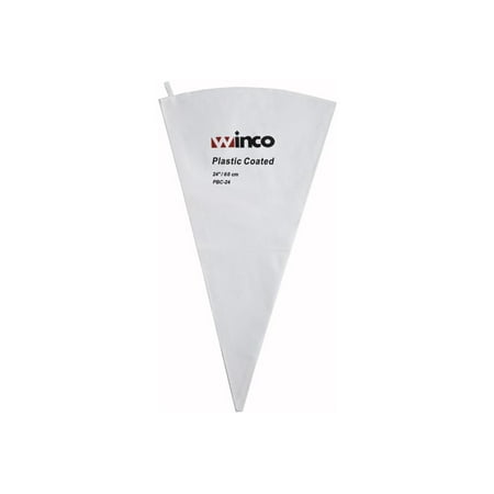 

24 Pastry Bag Cotton w/Plastic Coating 3 packs