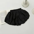 thumbnail image 2 of Girls' Pants Girls Summer Shorts for Toddlers and Kids Elastic Waist Comfortable Outdoor Play Short Pants for Baby to 5 Years Athletic Shorts for Girl(Color:Black,Size:4-5 Years), 2 of 3