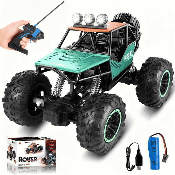 UUGEE Remote Control Cars Toys for Boys, RC Car 2.4GHz 1:18 High Speed Monster Truck, Vehicle Toys Christmas Birthday Gifts for 8-12 Kids