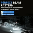 thumbnail image 6 of WODJR 9005 H11 Headlight Bulbs 9005 H11 Lights Bulb 9005 H11 Led Headlight Bulbs 9005 H11 Led Bulbs Fog Light Bulbs Low Beam Replacement Bulb Lighting 6500K White Fog Headlights for Car 2 Pack, 6 of 6