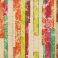 thumbnail image 2 of Orlov, Irena 26x26 Black Ornate Wood Framed with Double Matting Museum Art Print Titled - Geometric Color Shape VII, 2 of 4