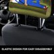 thumbnail image 4 of Yukee Funda Protectora Universal para Reposacabezas de Coche, Funda Elástica para Reposacabezas de Asiento de Auto, Funda de Tela Antipolvo, Accesorios de Interior 2 Piezas, 4 of 6