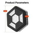 thumbnail image 4 of 360 Degree Rotating Rechargeable LED Magnetic Warning Light for Traffic and Roadside Safety, Made of PE and Plastic, 4 of 8