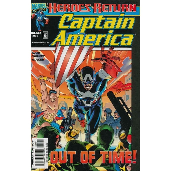 Captain America (3rd Series) #3 VF ; Marvel Comic Book